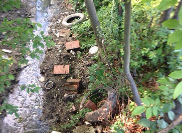 Затрпане потоке у Великом Мокром Лугу чисте у марту